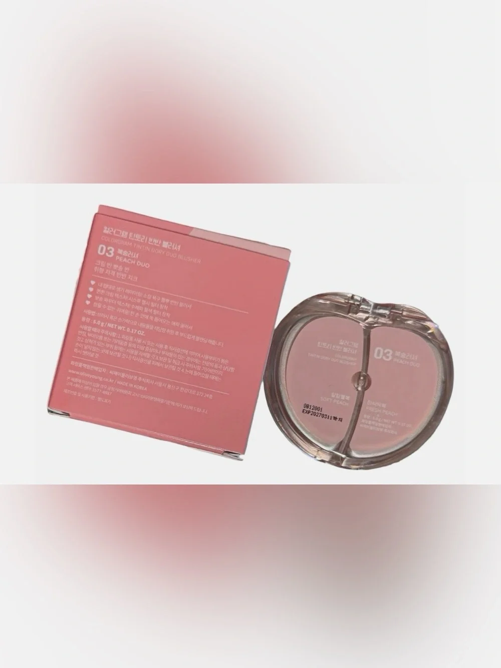 Peach Duo Blusher - 03 Peach Duo